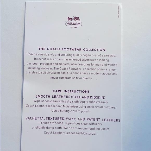 Coach Aliza leather low boot-black size 9.5 - Picture 7 of 12